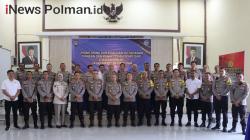 Tim Itwasum Polri Pantau Ketahanan Pangan dan Penggunaan Senpi di Polres Polman