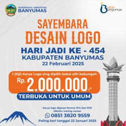 Sambut Hari Jadi Ke 454, Banyumas Gelar Sayembara Desain Logo, Ini Ketentuannya