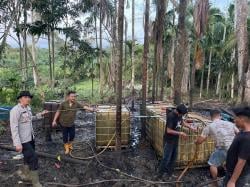 Polres Lhokseumawe Tangkap Pelaku Eksploitasi Sumur Minyak Ilegal