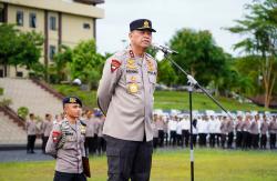 Tegas! Kapolda Sulbar Ingatkan Tidak Ada Toleransi bagi Personel yang Langgar Hukum