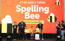 12 Siswa Raih Gelar Juara Nasional dalam Kompetisi Spelling Bee EF Kids & Teens