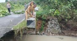 PUPRPRKP Babel Segera Perbaiki Jembatan Rusak di Parittiga Bangka Barat