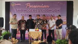 Pj Bupati Banyumas Resmikan Pembangunan Tahap Pertama SMPN 3 Cilongok