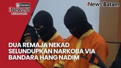 Dua Remaja Ditangkap Nekad Selundupkan Narkoba Via Bandara