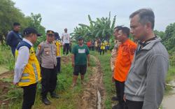 Bendungan Non Teknis Bengawan Solo Jebol, 10 Hektar Lahan Pertanian Tergenang