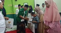 Rayakan Isra' Miraj Ansor Kota Probolinggo Beri Santunan Kepada Yatim Piatu dan Dhuafa