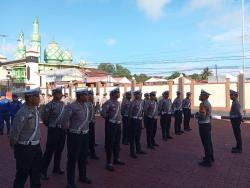 Kasat Lantas Polres Kubar Ingatkan Personil Terkait Penggunaan Senjata Api