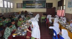 Kodam I/BB Gelar Program Pemberian Makan Sehat untuk Siswa Al-Washliyah Ampera II Medan