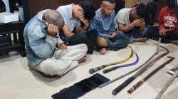 Polisi Gagalkan Aksi Remaja Hendak Tawuran di Pandeglang, 6 Orang Ditangkap Bawa Sajam