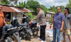 Penemuan 3 Sepeda Motor Diduga Hasil Pencurian oleh Polsek Jati Agung