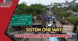 Hindari Macet! Polres Cilegon Berlakukan One Way di Anyer-Carita