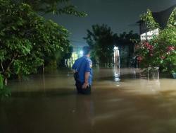 Banjir Terjang Kabupaten Tangerang, 5.535 KK dan 40 Hektar Sawah Terendam