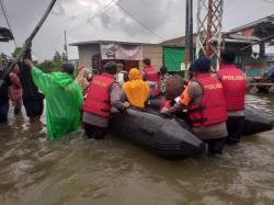 3.500 KK Terdampak Banjir di Perumahan Villa Kencana Sukakarya Bekasi