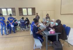 Lapas Kelas IIB Pangkalan Bun Gelar Screening Hepatitis bagi Warga Binaan