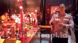 Imlek Kapolres Tegal Kota Nyalakan Lilin Kebahagiaan