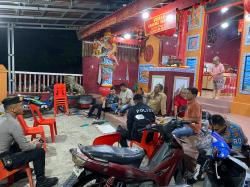 Polres Lampung Selatan Gelar Patroli di Vihara Dharma Sasana