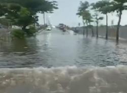 Ini Titik-titik Genangan Banjir di Semarang, Jalan Madukoro Raya bak Lautan