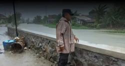 Banjir Mengintai! Polsek Karangtengah Intensifkan Pemantauan Sungai