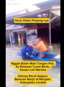 Ketua RT Dibogem Warga Korban Banjir Gegara Beri Bantuan hanya 5 Bungkus Mi Instan