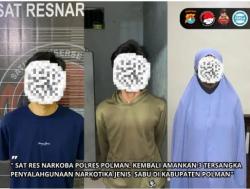 Sat Res Narkoba Bekuk Wanita Yang Hendak Melahirkan Bersama Dua Rekannya Barang Bukti 20 Sachet Sabu