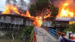 Kebakaran Besar di Kutai Timur Hanguskan Dua Desa, 109 Rumah Ludes Terbakar