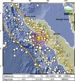 Gempa Magnitudo 6,2 Guncang Aceh Selatan