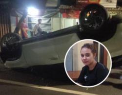 Mobil Terbalik dalam Kecelakaan Tunggal, Pesinetron Fedora Amanda Larasati Alami Luka Ringan