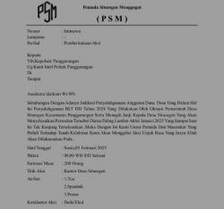 Carut Marut BLT DD di Desa Situregen Kabupaten Lebak, Ratusan Warga Akan Gruduk Kantor Desa