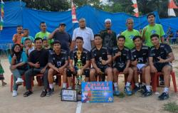 Tim Volly Binaan Desa Air Merah Juara 1 Turnamen di Labusel