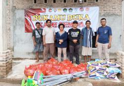 Forum Rescue Relawan Lampung Salurkan Bantuan untuk Korban Banjir di Dusun Rawa Kijing