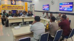 Pasca Banyak Pelanggaran, Satlantas Polres Madiun Kota Edukasi Rute dan Operasional 30 Awak Bus