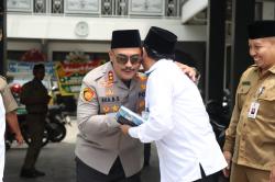 Kapolres Kebumen Jalin Silaturahmi dengan PCNU dan GP Ansor 