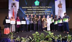 Launching Program Jaminan Sosial Ketenagakerjaan untuk 13.395 Pekerja Rentan di Kabupaten Sidoarjo