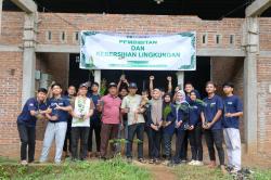 Program Kerja Mahasiswa KKN Unisnu Jepara Tanam 200 Bibit Pohon di Desa Geneng