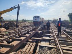 Perbaikan Jalur KA Gubug-Karangjati Tuntas, 16 Kereta Melintas 10 Km/Jam dan 5 Batal