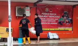 Banjir di Kendal Meluas, Kantor BPBD Kendal pun ikut Tergenang Banjir