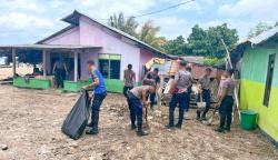 Banjir Rob Terjang Pantai Tablolong, Ditpolairud Polda NTT Kerahkan Tim Penyelamat