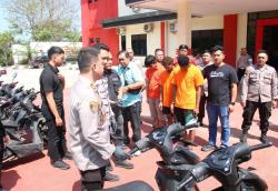 Rekaman CCTV Ungkap Kasus Curanmor Lintas Kecamatan di Batam, 5 Tersangka Ditangkap