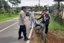 Resahkan Warga Polsek Cibinong Polres Cianjur Gencar Razia Knalpot Brong