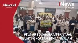 VIDEO - Peringatan Isra' Mi'raj, Pelajar SD Negeri Proyonanggan 5 Batang bantu korban banjir