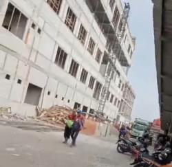 Video Amatir Ungkap Kecelakaan Kerja di Proyek Pengembangan RS PKU Muhammadiyah Blora