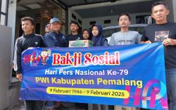 Tali Asih Hari Pers, PWI Pemalang Gelar Bakti Sosial ke Panti Asuhan