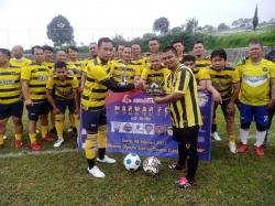 Harlah Ke 4 Marwah FC Main Sepak Bola Bersama Pemain U 40, Ada 3 Pemain Legend Persib Bandung