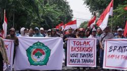 Ribuan Orang Demo di Sidoarjo, Desak Pengembalian Tanah dari Cengkeraman Mafia