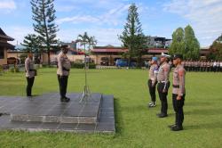 Kapolres Jayapura Pimpin Apel Gelar Pasukan Operasi Keselamatan Cartenz 2025