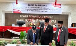 DPRD Raja Ampat Resmi Tetapkan Bupati dan Wakil Bupati Terpilih Periode 2025-2030