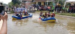 Meriah, Kejurkab Pelajar Arung Jeram Pertama di Indonesia di Gelar di Banjarnegara