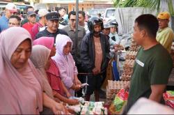 Pj Gubernur Sulbar Tinjau Pasar Murah di Majene, Pastikan Harga Stabil Jelang Ramadan