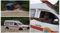 Video Viral Ambulans Terjang Banjir di Sumba Timur, Selamatkan Pasien Rujukan yang Lagi Kritis