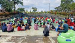 HUT Ke-14, Tee Jay Waterpark Tasikmalaya Manjakan Pengunjung dan Siapkan Wahana Baru